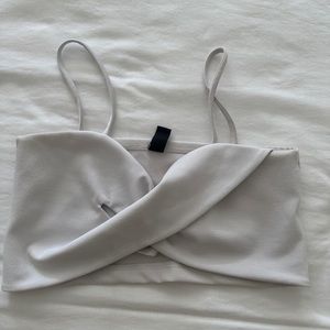 White crop top from Windsor.